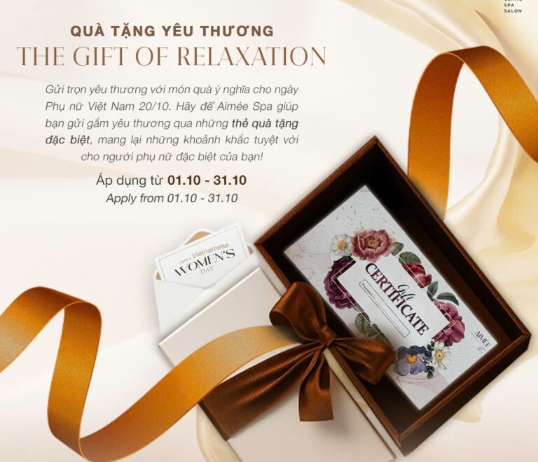 TẶNG VOUCHER! TẶNG NIỀM VUI NGÀY 20/10!